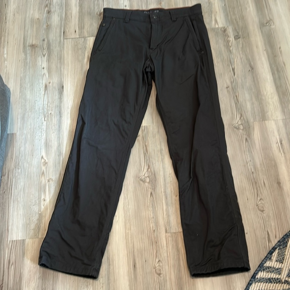 Eddie Bauer men’s mountain ops snowcat fleece lined canvas pants size 30x32